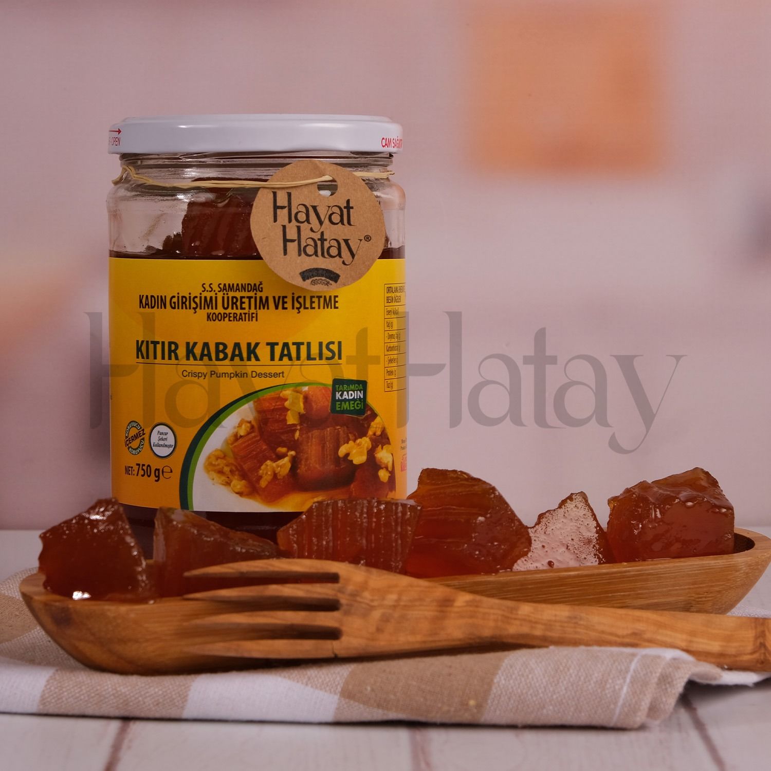 Kıtır Kabak Tatlısı - 750 Gr - Samandağ Kadın Kooperatifi