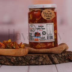 Acı Karışık Salata Turşu (Domates Soslu) - 600 Gr - Samandağ Kadın Kooperatifi