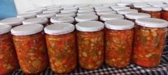 Acı Karışık Salata Turşu (Domates Soslu) - 600 Gr - Samandağ Kadın Kooperatifi