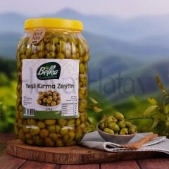 Yeşil Kırma Zeytin - 2 Kg - Belen Üreten Eller Kadın Kooperatifi