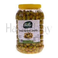 Yeşil Kırma Zeytin - 2 Kg - Belen Üreten Eller Kadın Kooperatifi