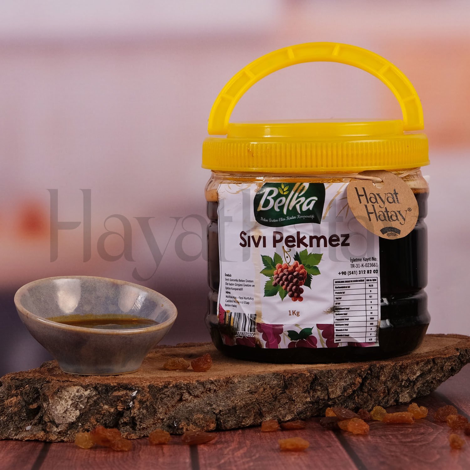 Üzüm Pekmezi - 1 Kg - Belen Üreten Eller Kadın Kooperatifi
