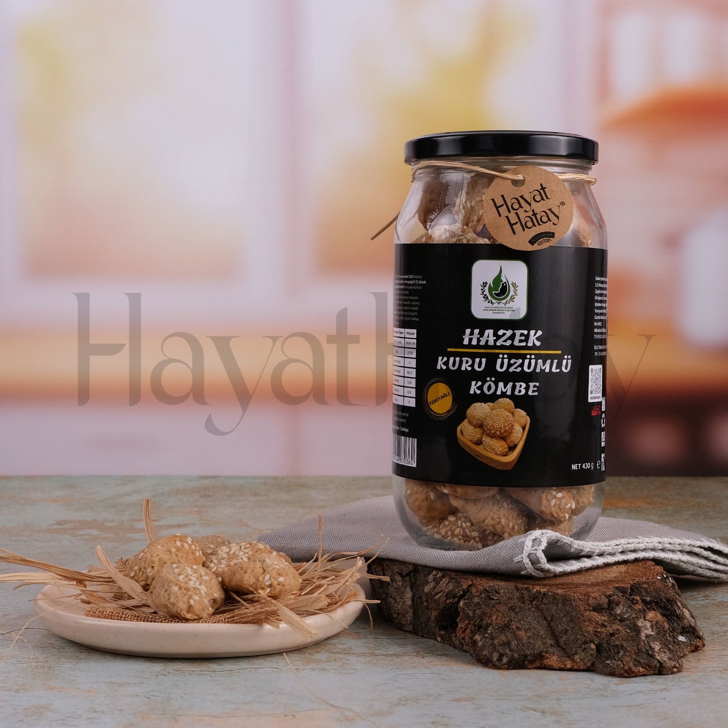 Kuru Üzümlü Kömbe - 430 Gr - HAZEK Kadın Kooperatifi