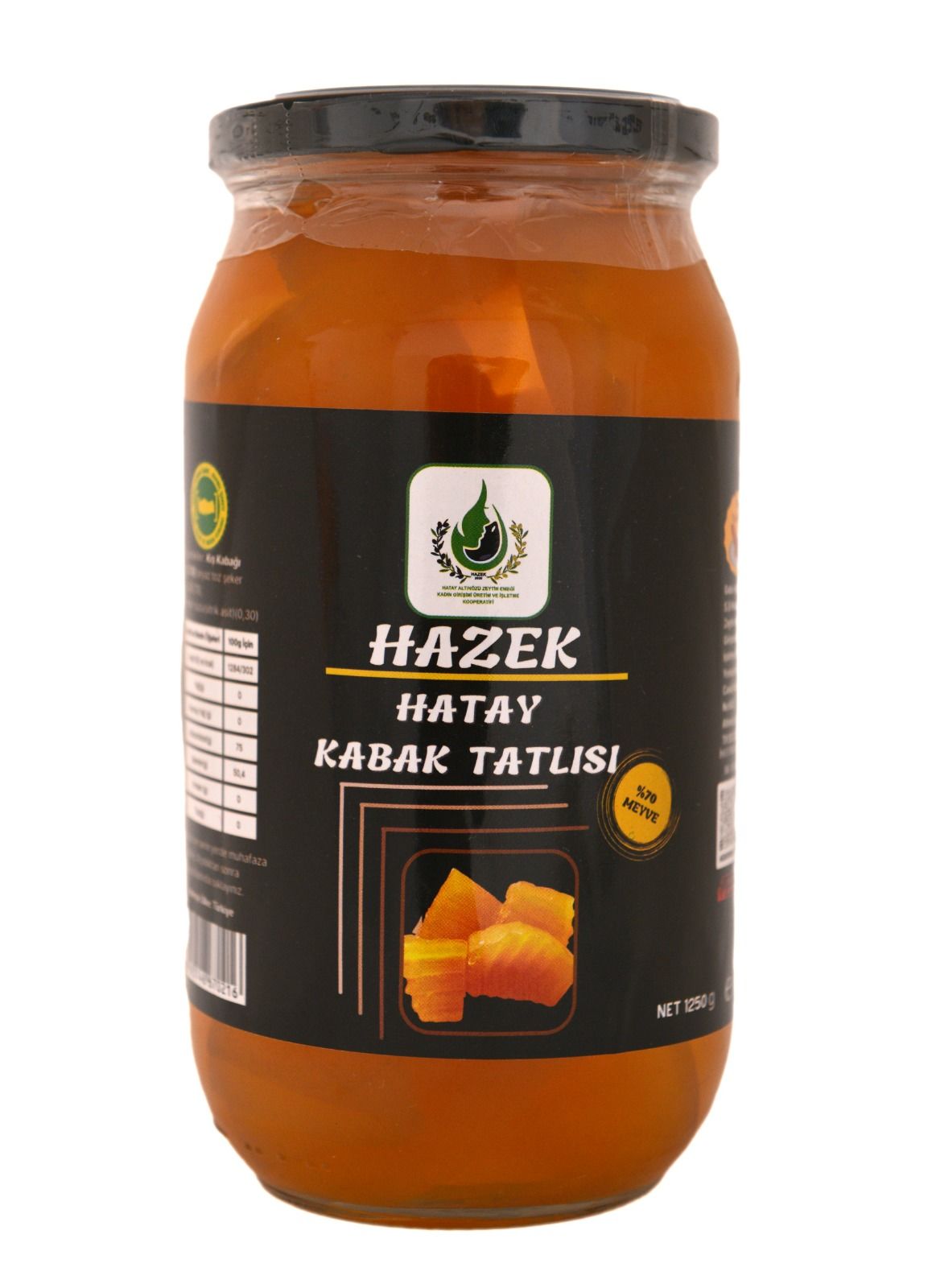 Kabak Tatlısı - 1250 Gr - HAZEK Kadın Kooperatifi