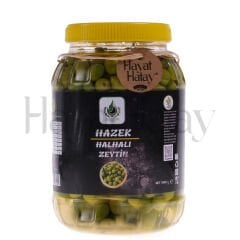 Köstüklü (Tatlanmış) Halhalı Zeytin - 1 Kg - HAZEK Kadın Kooperatifi
