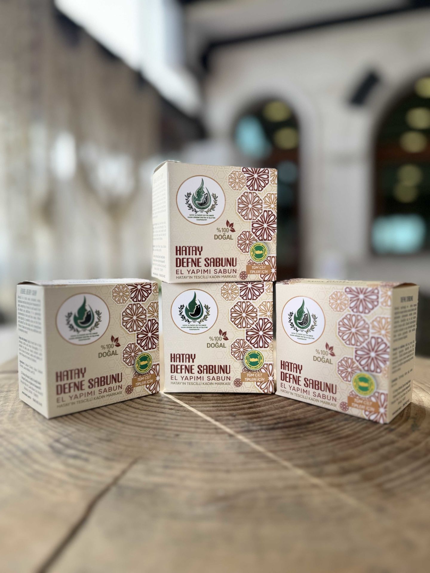 % 100 Defne Yapraklı Sabun - 160 Gr - HAZEK Kadın Kooperatifi