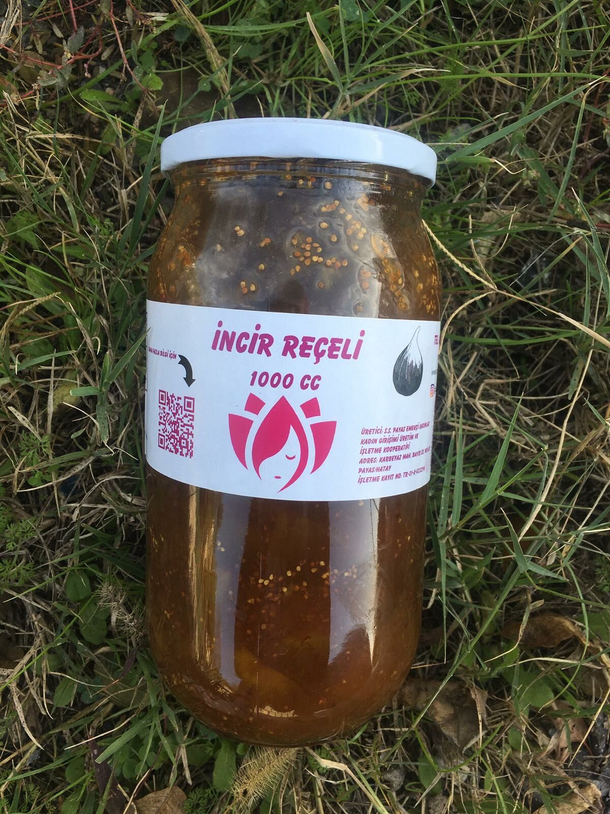 İncir Reçeli - 1,5 Kg - Payas Emekçi Kadınlar Kadın Kooperatifi