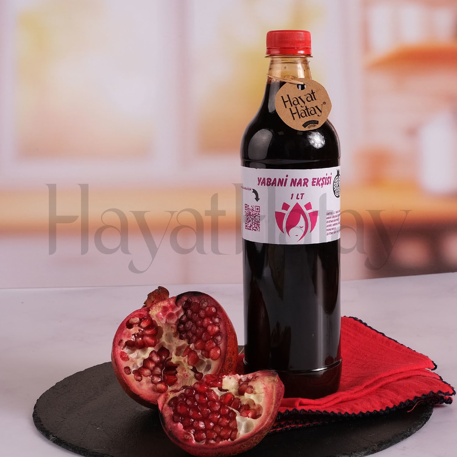 Yabani Nar Ekşisi - 1 L - Payas Emekçi Kadınlar Kadın Kooperatifi