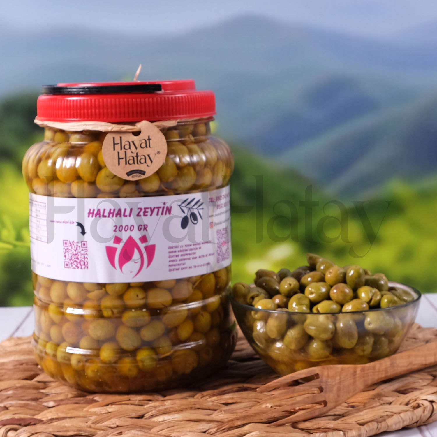 Halhalı Zeytin - 2 Kg - Payas Emekçi Kadınlar Kadın Kooperatifi