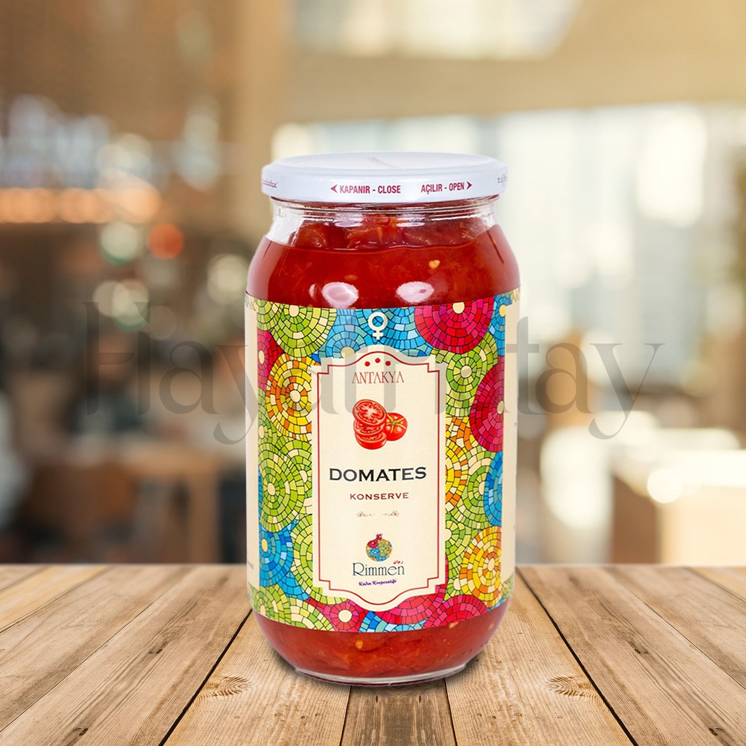 Domates Konservesi - 1.052 Gr - Rimmen Kadın Kooperatifi