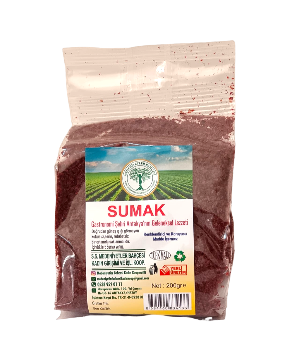 Sumak - 200 Gr - Medeniyetler Bahçesi Kadın Kooperatifi