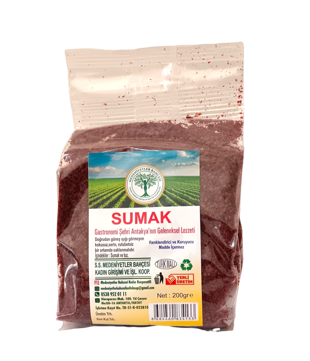 Sumak - 200 Gr - Medeniyetler Bahçesi Kadın Kooperatifi