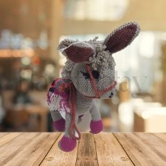 Amigurumi Eşek - Defne Ağacı Kadın Kooperatifi