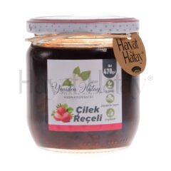 Çilek Reçeli - 470 Gr - Yeniden Hatay Kadın Kooperatifi