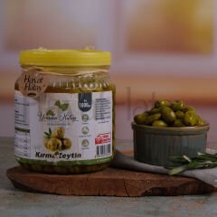 Yeşil Kırma Zeytin - 1 Kg - Yeniden Hatay Kadın Kooperatifi