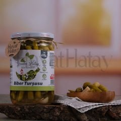 Acı Biber Turşusu - 610 Gr - Yeniden Hatay Kadın Kooperatifi