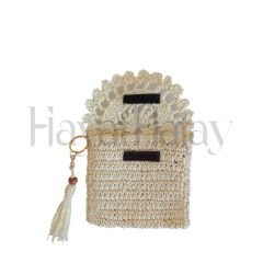 Bozuk Para Cüzdanı (Beyaz) - Hayat Hatay 6 Şubat Kadın Kooperatifi