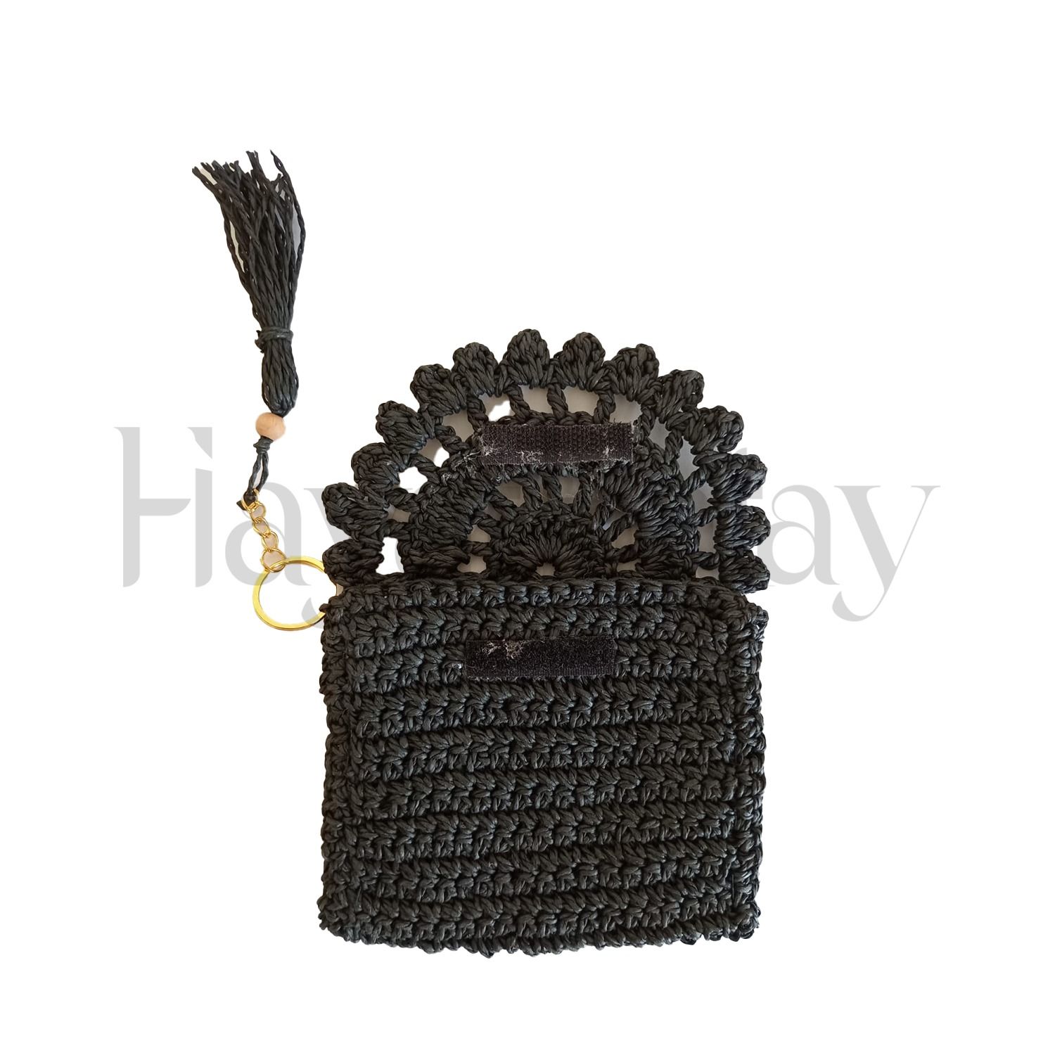 Bozuk Para Cüzdanı (Siyah) - Hayat Hatay 6 Şubat Kadın Kooperatifi