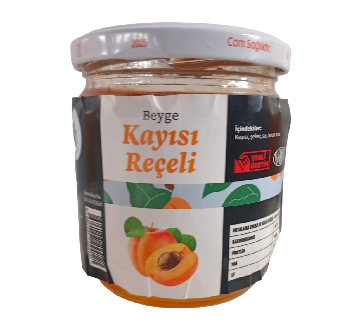 Kayısı Reçeli - Net 450 Gr - Belen Kadın Kooperatifi