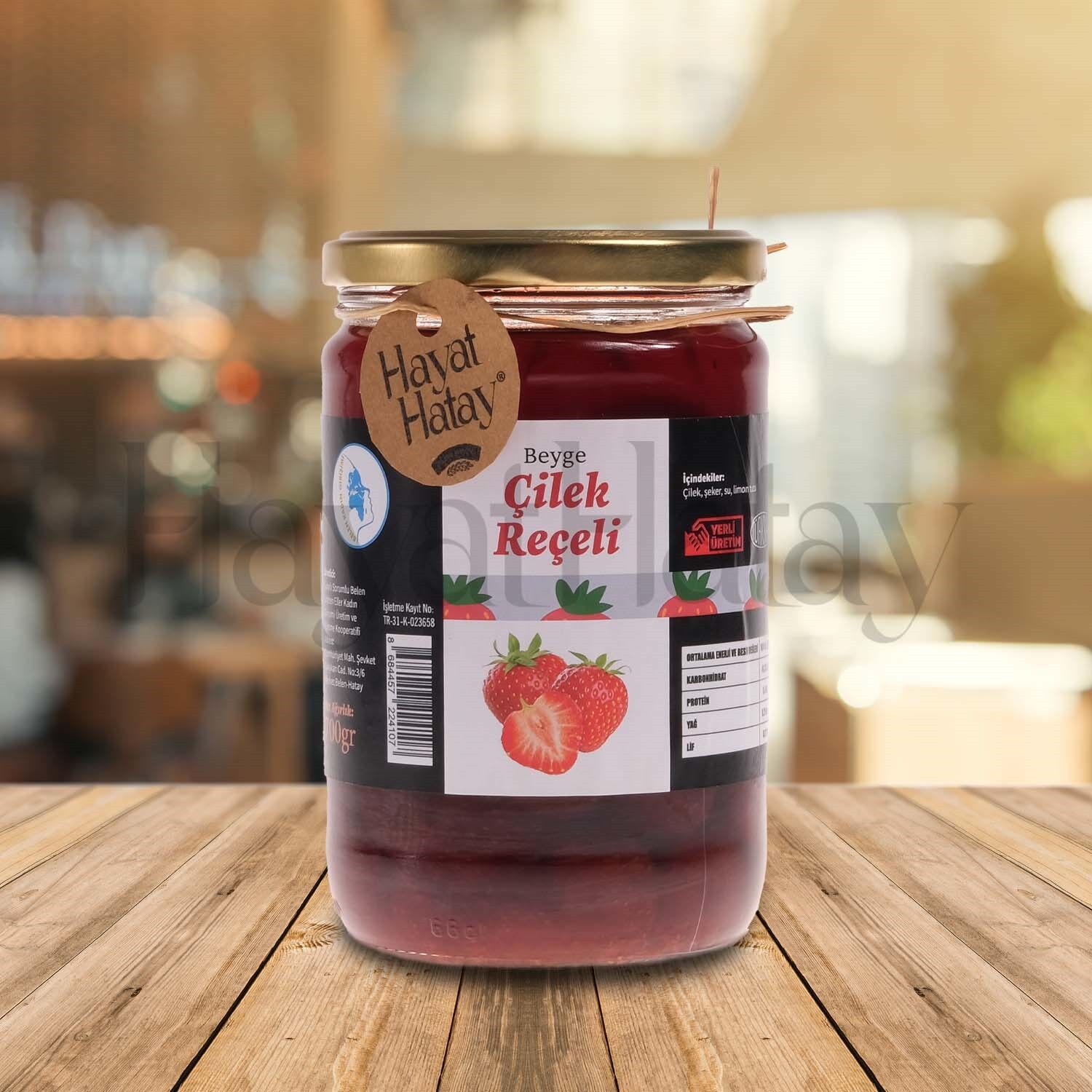 Çilek Reçeli - 700 Gr - Belen Kadın Kooperatifi