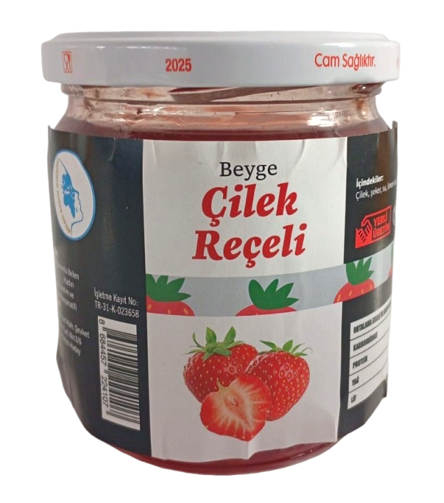Çilek Reçeli - Net 450 Gr - Belen Kadın Kooperatifi
