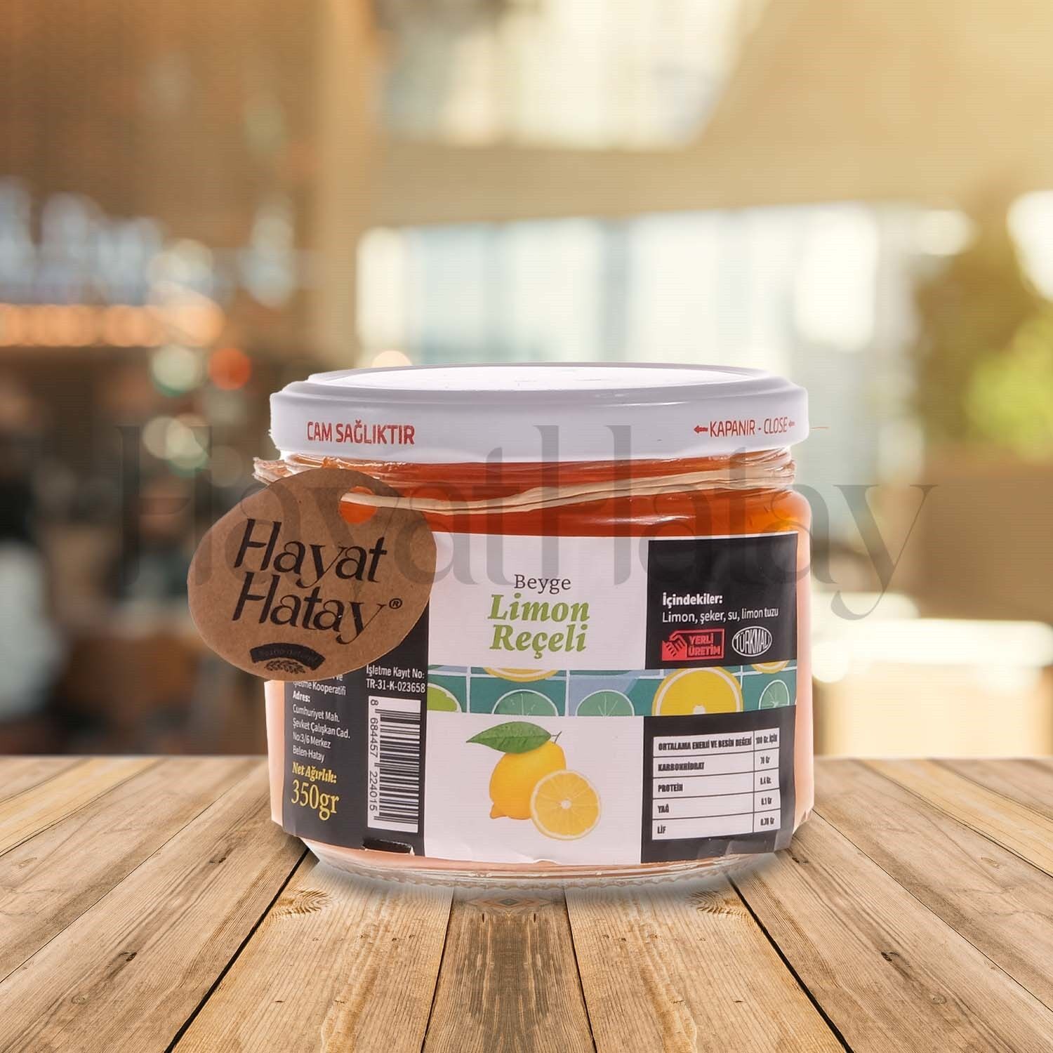 Limon Reçeli - 350 Gr - Belen Kadın Kooperatifi