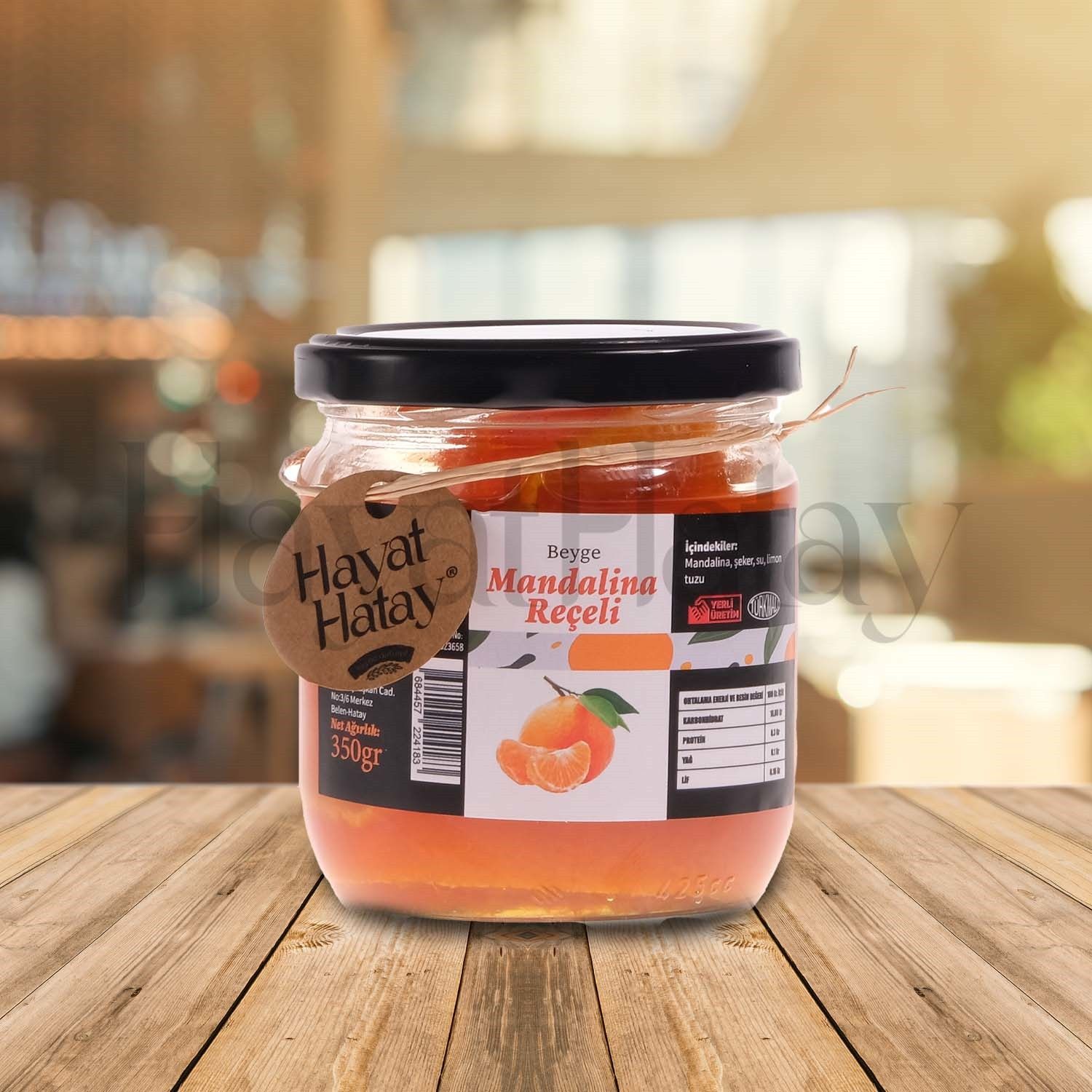 Mandalina Reçeli - 350 Gr - Belen Kadın Kooperatifi