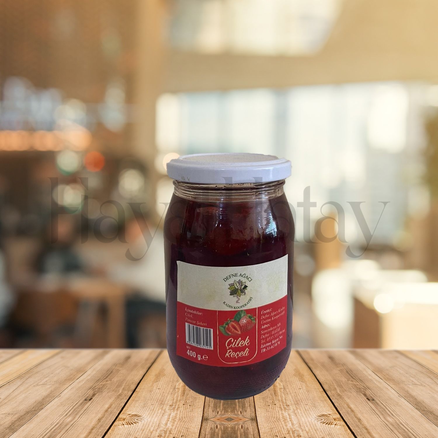 Çilek Reçeli - 400 Gr - Defne Ağacı Kadın Kooperatifi