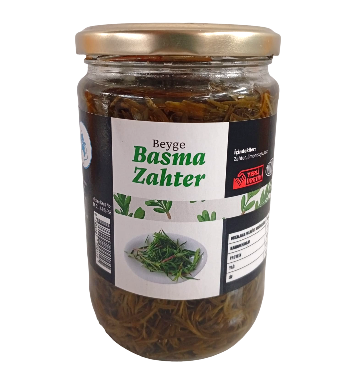 Zeytinyağlı Basma Zahter - 500 Gr - Belen Kadın Kooperatifi