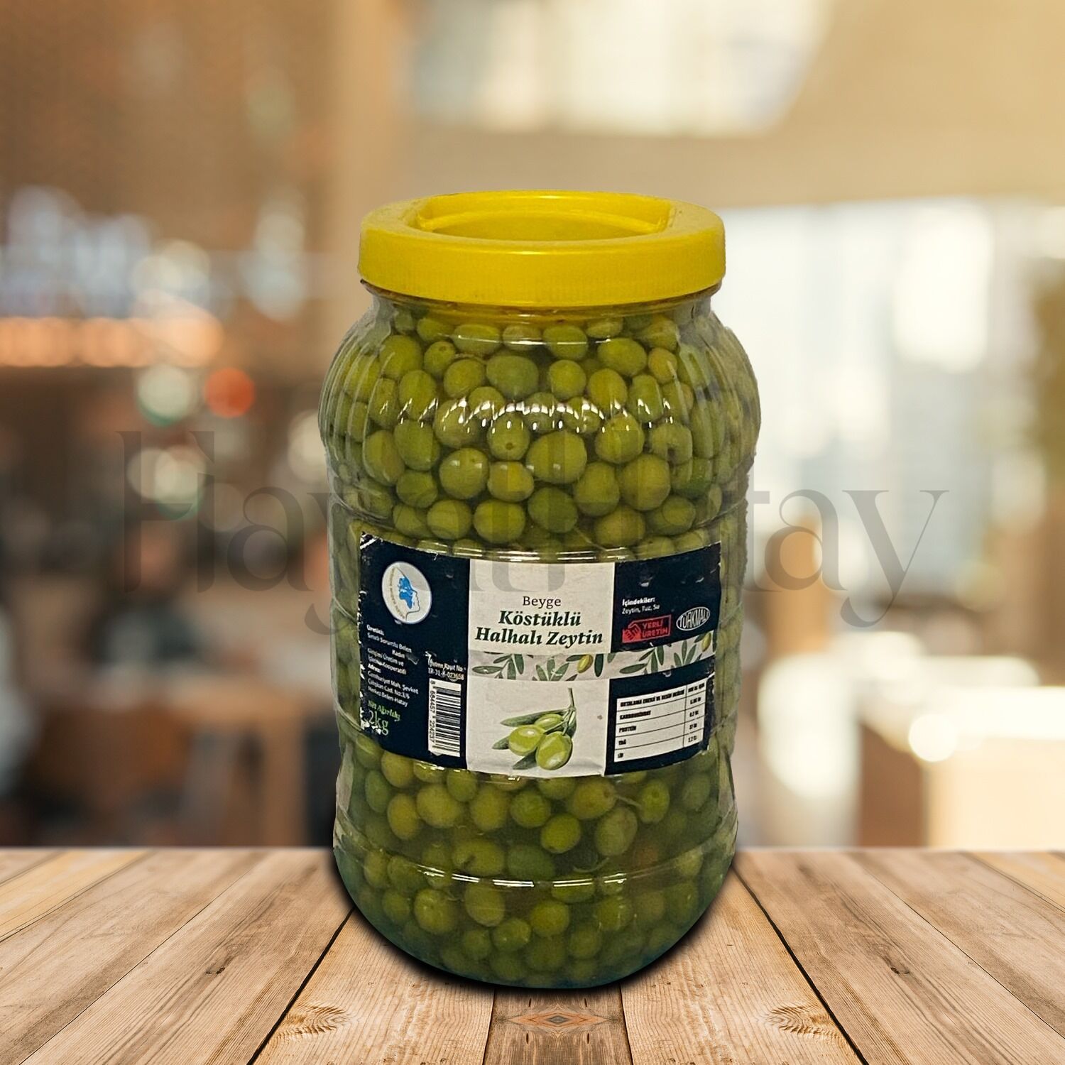 Köstüklü Halhalı Zeytin - 2 Kg - Belen Kadın Kooperatifi