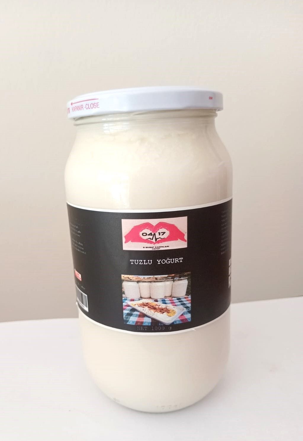 Tuzlu Yoğurt - 1 Kg - HayatHatay 6 Şubat Kadın Kooperatifi