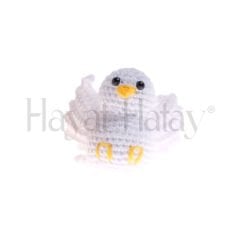 Amigurumi Güvercin Anahtarlık - Yeniden Hatay Kadın Kooperatifi