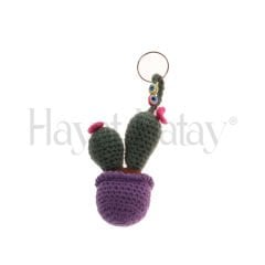 Amigurumi Kaktüs Anahtarlık - Yeniden Hatay Kadın Kooperatifi