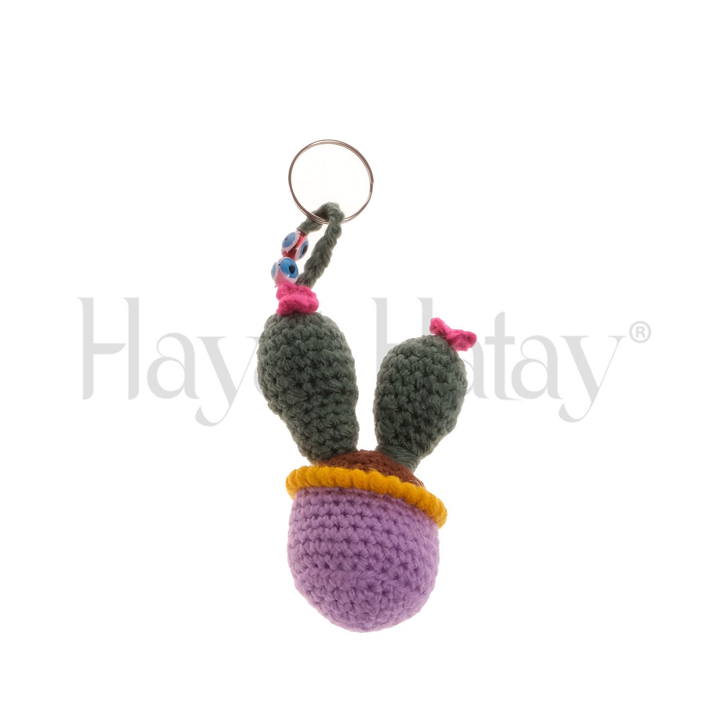 Amigurumi Kaktüs Anahtarlık - Yeniden Hatay Kadın Kooperatifi