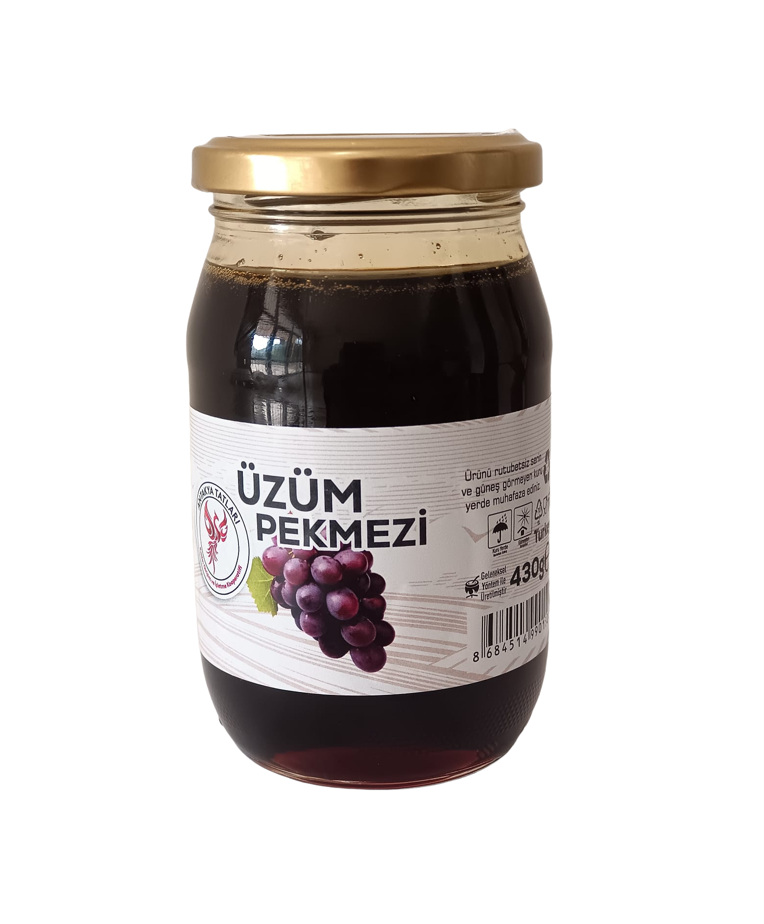 Üzüm Pekmezi - 430 Gr - Antakya Tatları Kadın Kooperatifi
