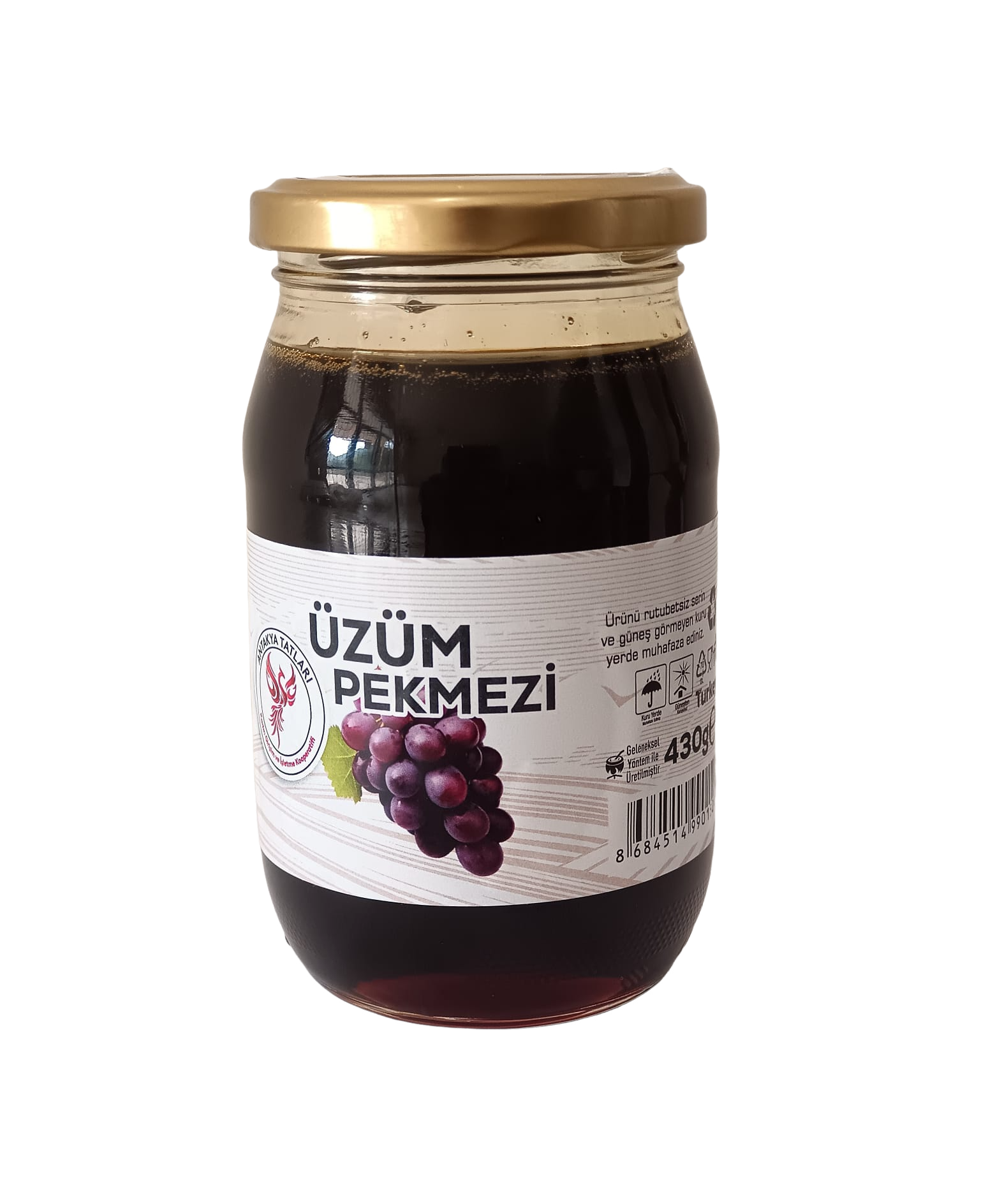 Üzüm Pekmezi - 430 Gr - Antakya Tatları Kadın Kooperatifi