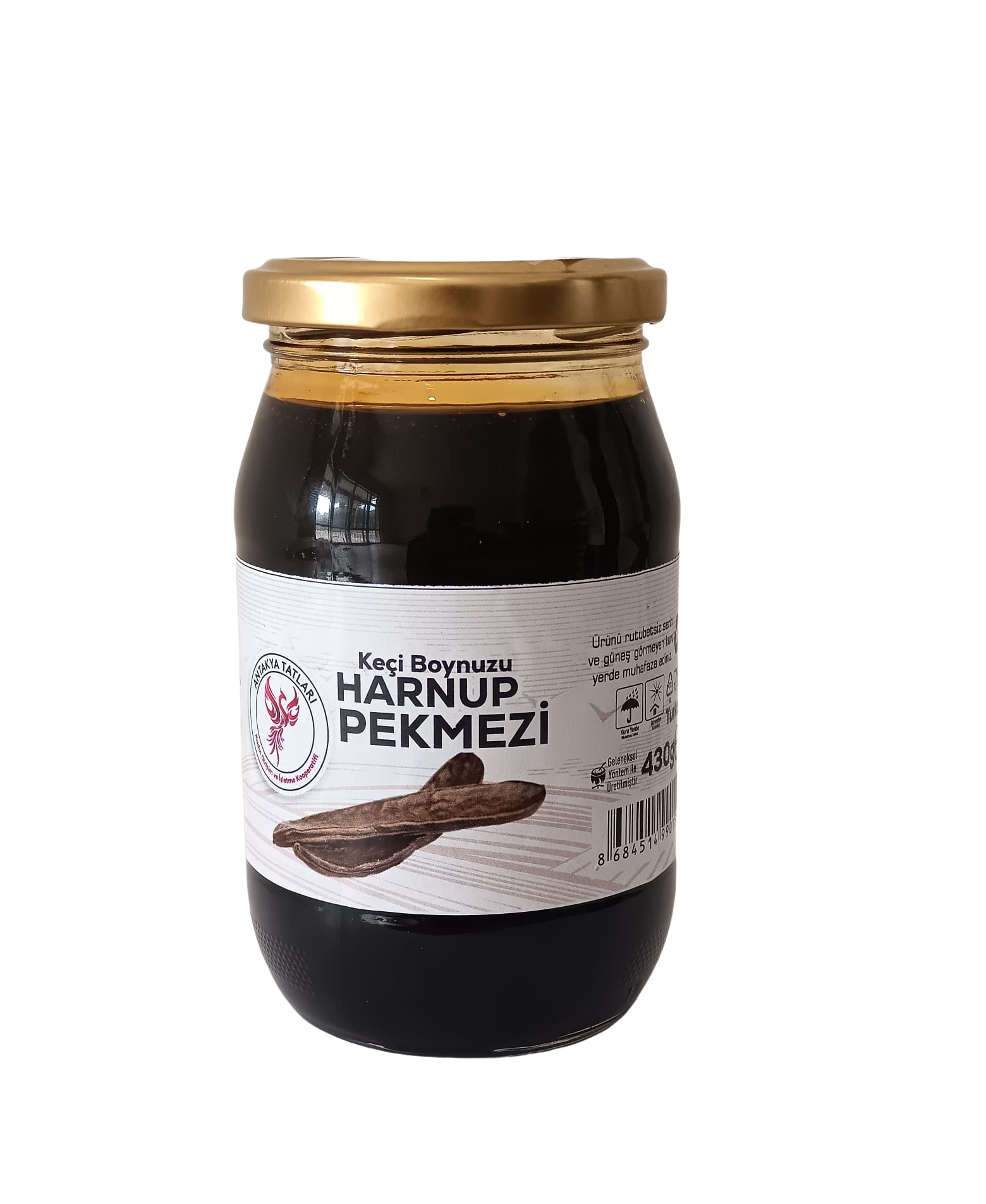 Keçiboynuzu Harnup  Pekmezi - 430 Gr - Antakya Tatları Kadın Kooperatifi