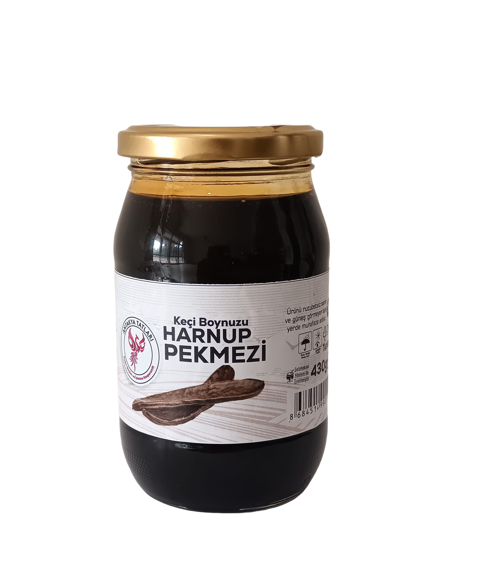 Keçiboynuzu Harnup  Pekmezi - 430 Gr - Antakya Tatları Kadın Kooperatifi