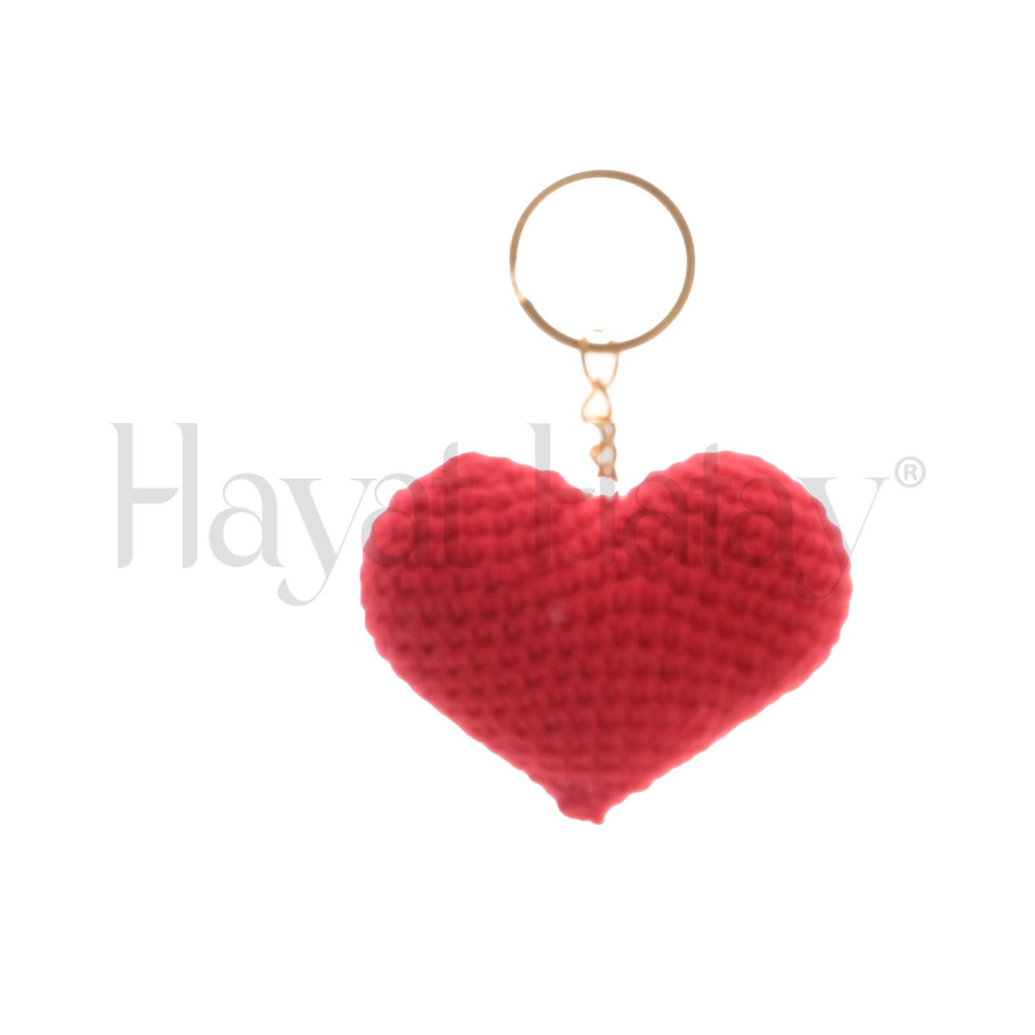 Amigurumi Kalp Anahtarlık - Yeniden Hatay Kadın Kooperatifi