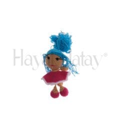 Amigurumi Kız Çocuk Anahtarlık - Yeniden Hatay Kadın Kooperatifi