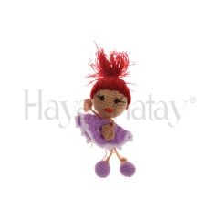 Amigurumi Kız Çocuk Anahtarlık - Yeniden Hatay Kadın Kooperatifi