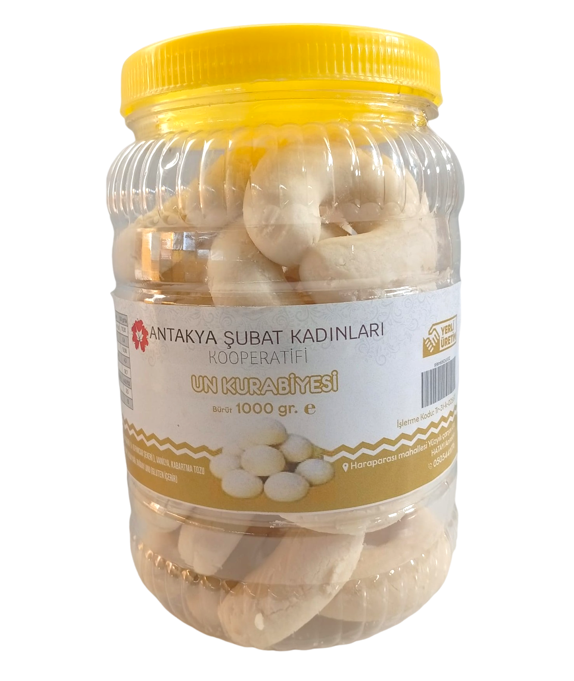 Antakya Un Kurabiyesi - 1000 Gr - Antakya Şubat Kadınları Kooperatifi