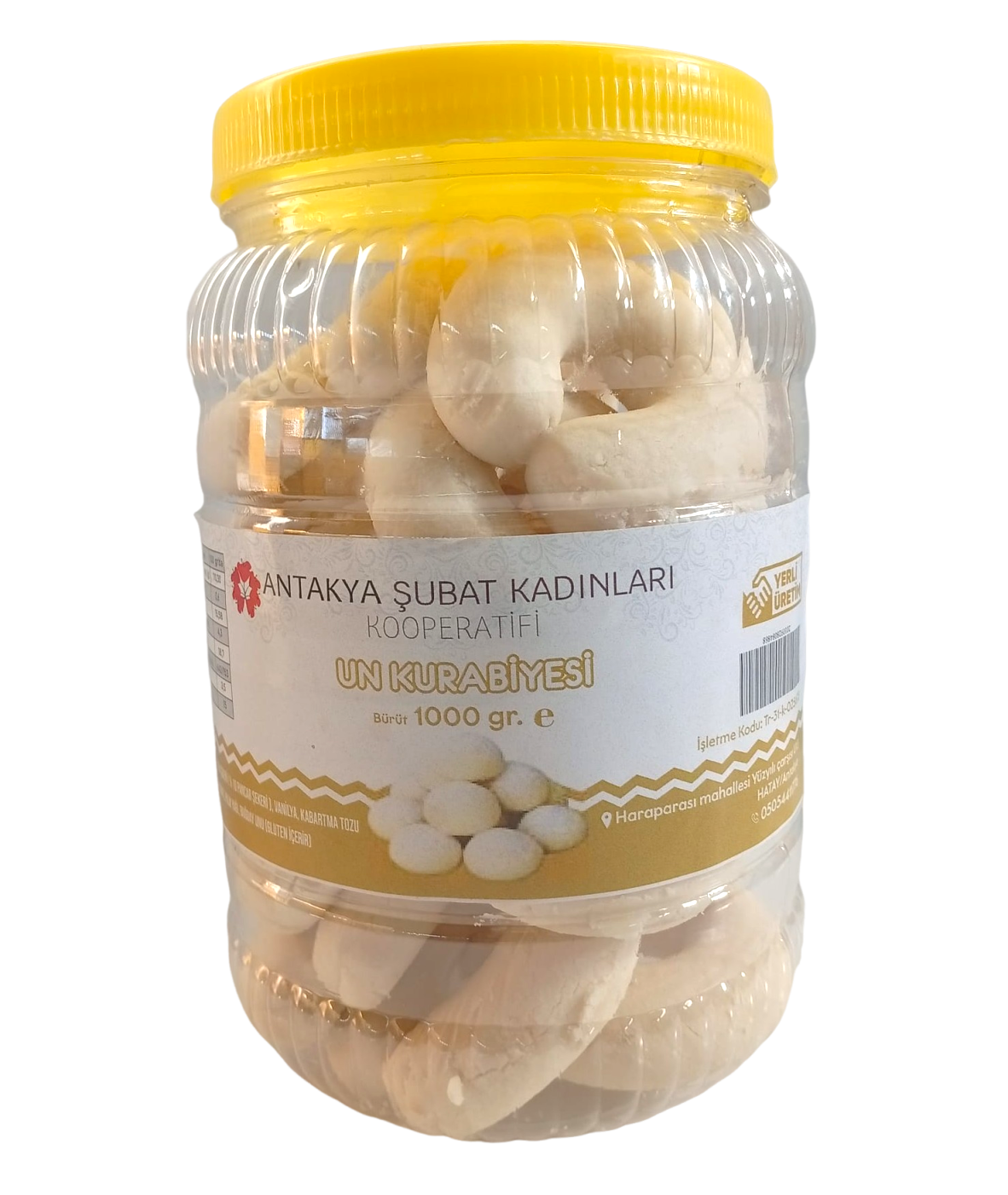 Antakya Un Kurabiyesi - 1000 Gr - Antakya Şubat Kadınları Kooperatifi