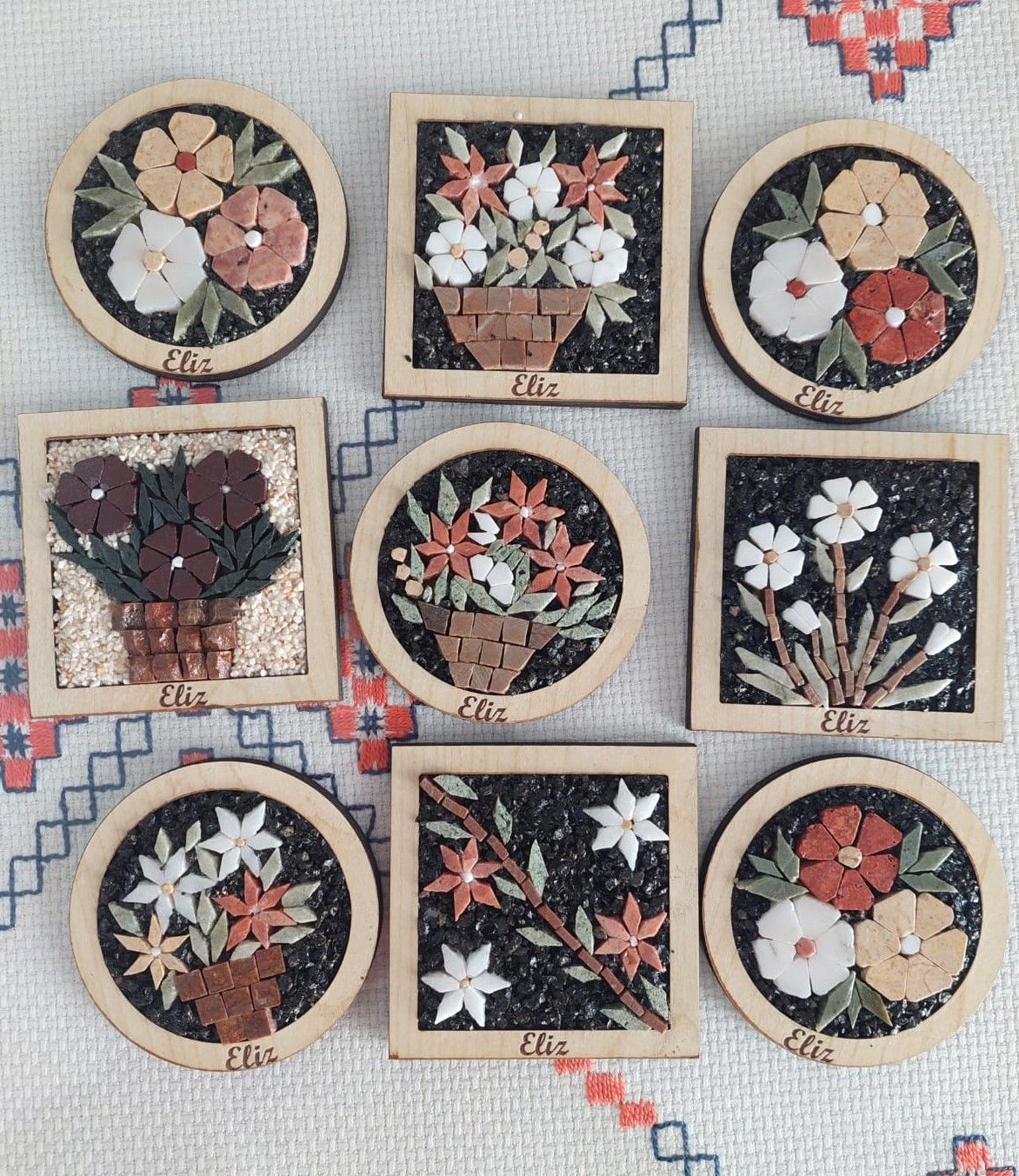 Taş Magnet - 1 Adet - Soteria Taş Sanatı Kadın Kooperatifi