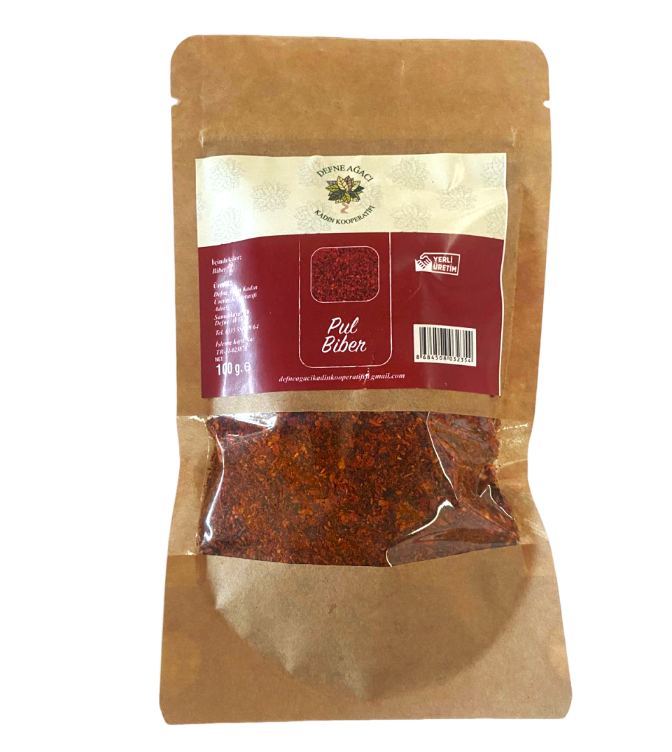 Acı Pul Biber - 100 Gr - Defne Ağacı Kadın Kooperatifi