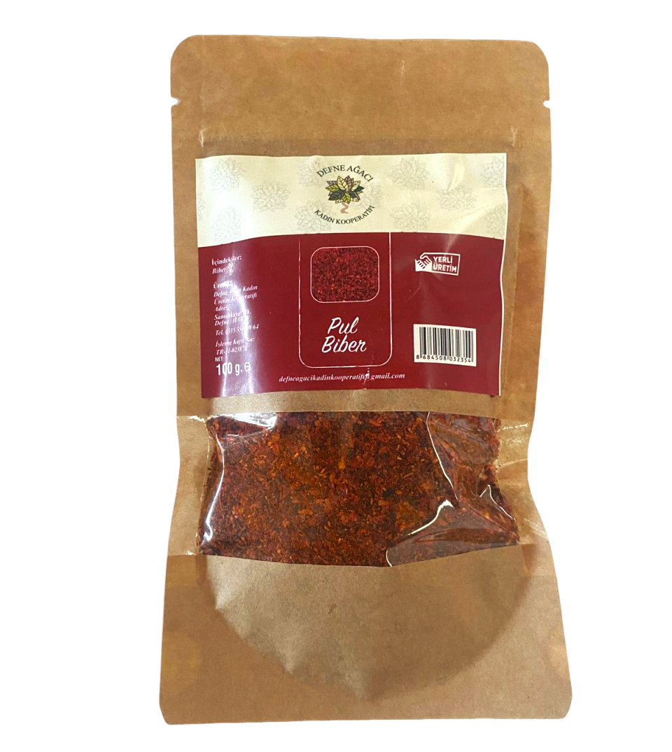 Acı Pul Biber - 100 Gr - Defne Ağacı Kadın Kooperatifi