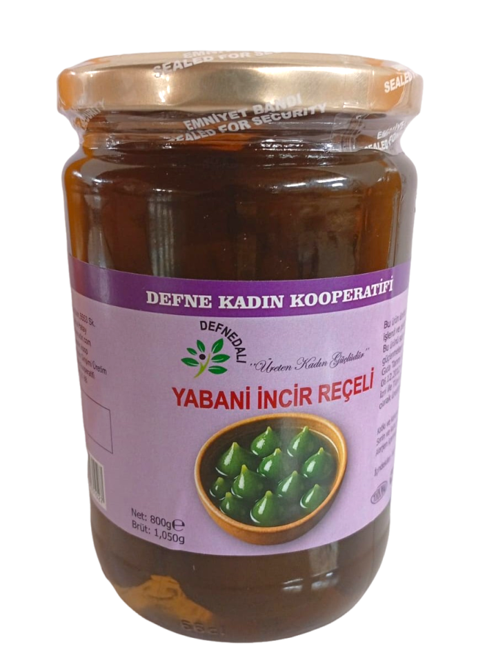 Yabani İncir Reçeli - 850 Gr - Defne Kadın Kooperatifi