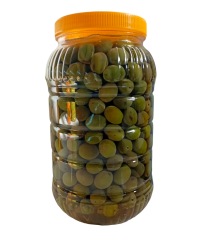 Köstükle Tatlanmış Gemlik Zeytini - Net: 2 Kg - HayatHatay 6 Şubat Kadın Kooperatifi