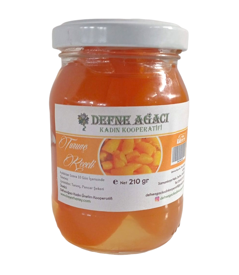 Turunç Reçeli - Net 210 Gr - Defne Ağacı Kadın Kooperatifi