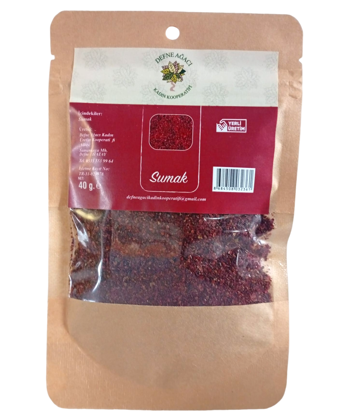 Sumak - 40 Gr - Defne Ağacı Kadın Kooperatifi